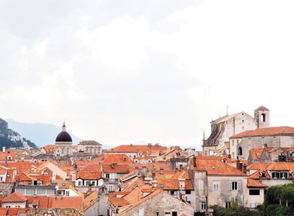 Stadsmuur Dubrovnik najaar