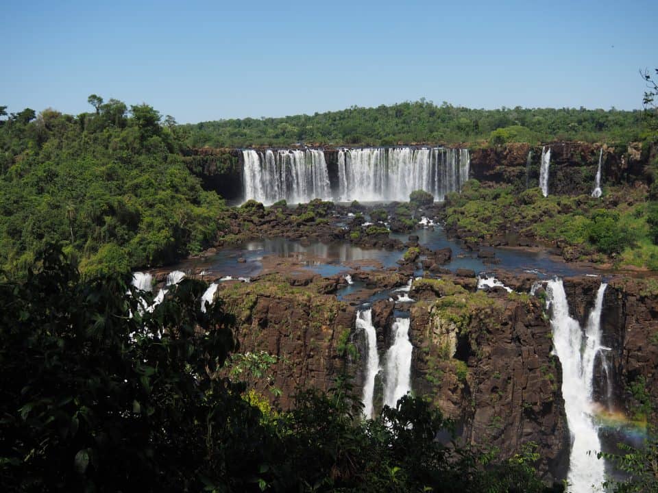 Iguazu Braziliaanse kant