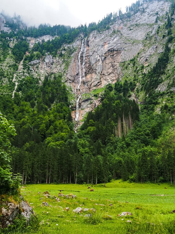 Wandelen naar de Röthbach Wasserfall: Hoogste waterval van Duitsland