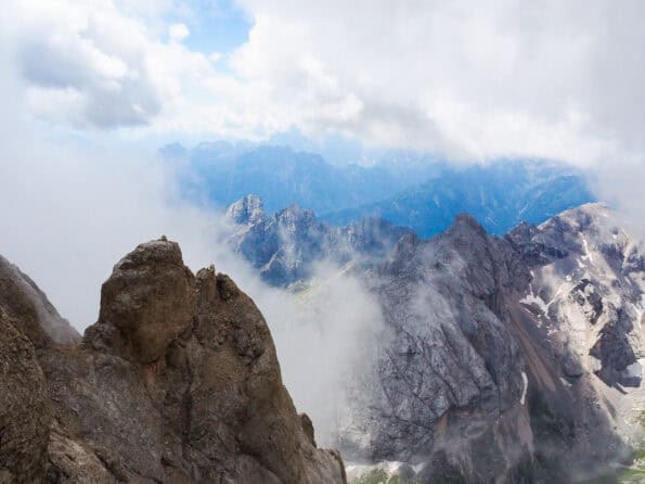 Marmolada bezoeken hoogste berg Dolomieten
