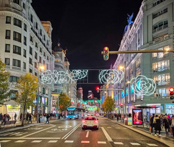 Madrid in december